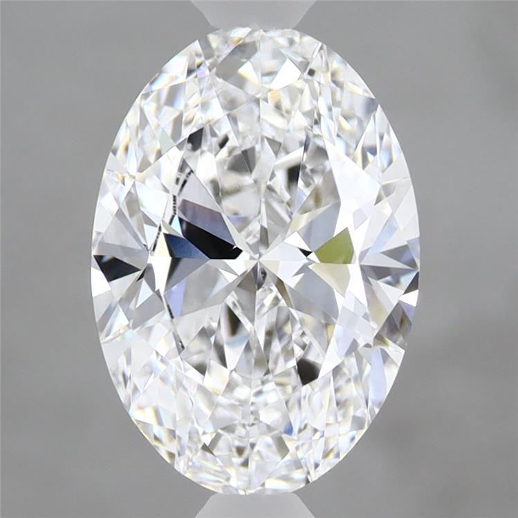 2.08 Carat Oval Shaped, Ideal Cut, D Color, VVS2 Clarity, IGI Certified Lab Grown Diamond