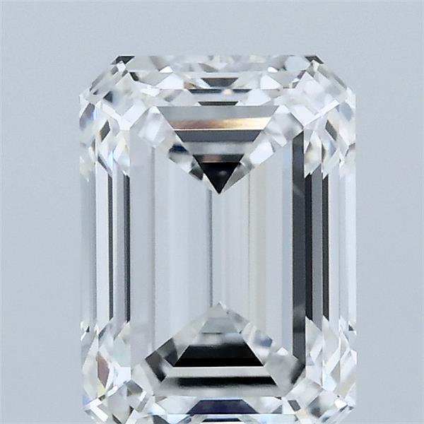 2.01 Carat Emerald Shaped, Ideal Cut, E Color, VVS2 Clarity, IGI Certified Lab Grown Diamond