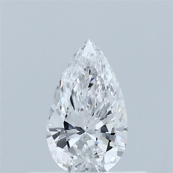 0.37 Carat Pear Shaped, Ideal Cut, D Color, VVS2 Clarity, IGI Certified Lab Grown Diamond