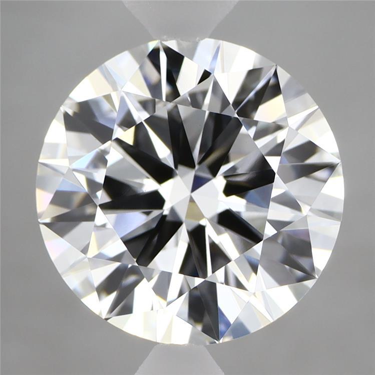 5.00 Carat Round Shaped, Excellent Cut, F Color, VVS2 Clarity, IGI Certified Lab Grown Diamond