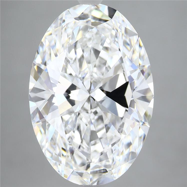 6.95 Carat Oval Shaped, Ideal Cut, D Color, VVS2 Clarity, IGI Certified Lab Grown Diamond