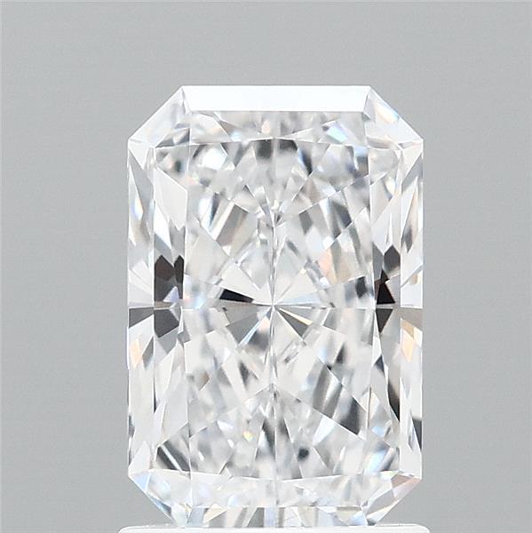 1.60 Carat Radiant Shaped, Ideal Cut, D Color, VVS1 Clarity, IGI Certified Lab Grown Diamond