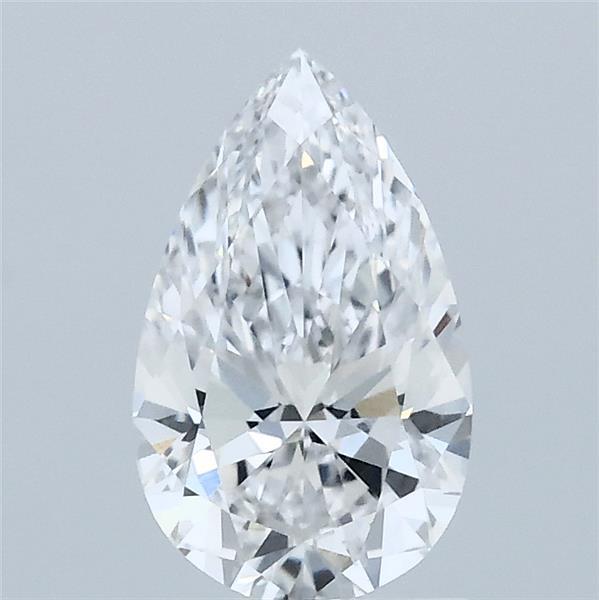 1.02 Carat Pear Shaped, Ideal Cut, D Color, VVS2 Clarity, IGI Certified Lab Grown Diamond