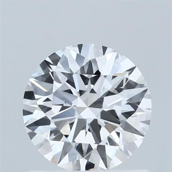 0.95 Carat Round Shaped, Ideal Cut, D Color, VVS2 Clarity, IGI Certified Lab Grown Diamond