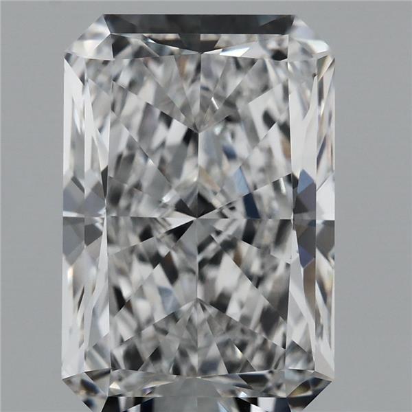 4.01 Carat Radiant Shaped, Excellent Cut, E Color, VVS1 Clarity, IGI Certified Lab Grown Diamond