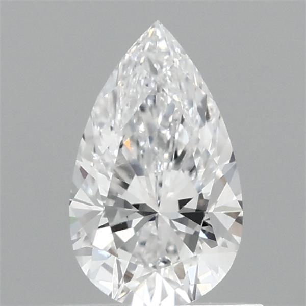 0.73 Carat Pear Shaped, Excellent Cut, D Color, VVS2 Clarity, IGI Certified Lab Grown Diamond
