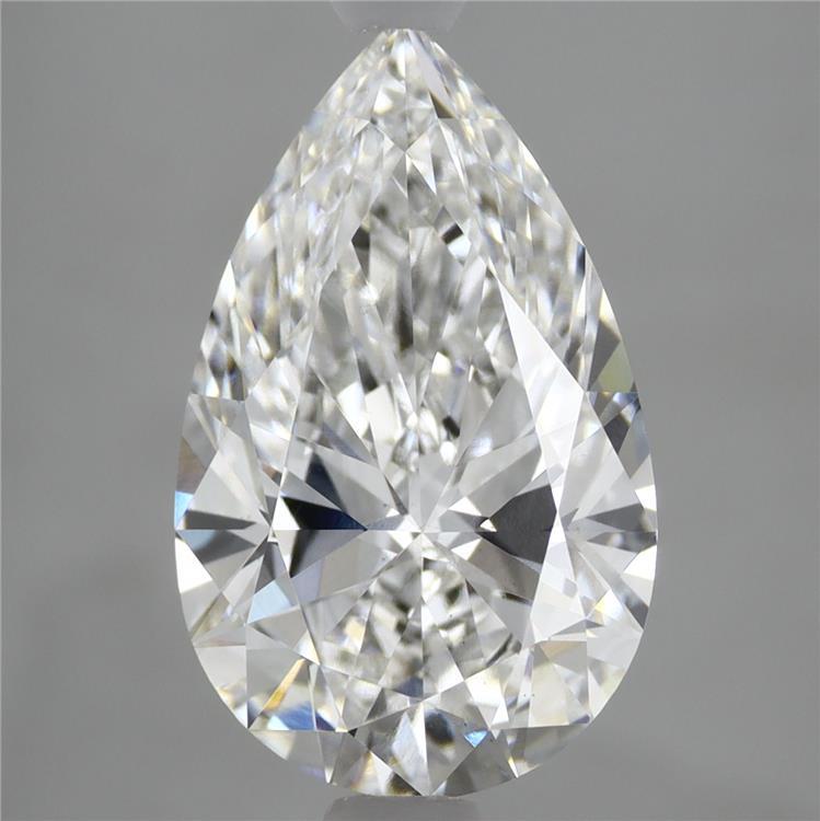 3.51 Carat Pear Shaped, Ideal Cut, E Color, VS1 Clarity, IGI Certified Lab Grown Diamond