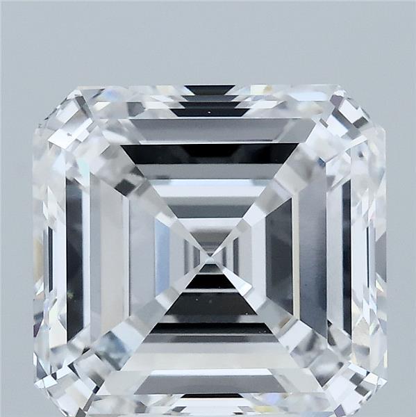 5.06 Carat Asscher Shaped, Ideal Cut, E Color, VVS2 Clarity, IGI Certified Lab Grown Diamond