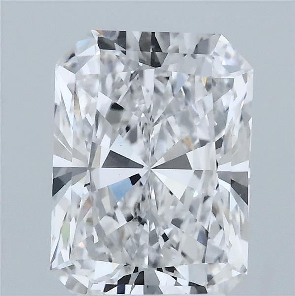 2.57 Carat Radiant Shaped, Ideal Cut, D Color, VS1 Clarity, IGI Certified Lab Grown Diamond