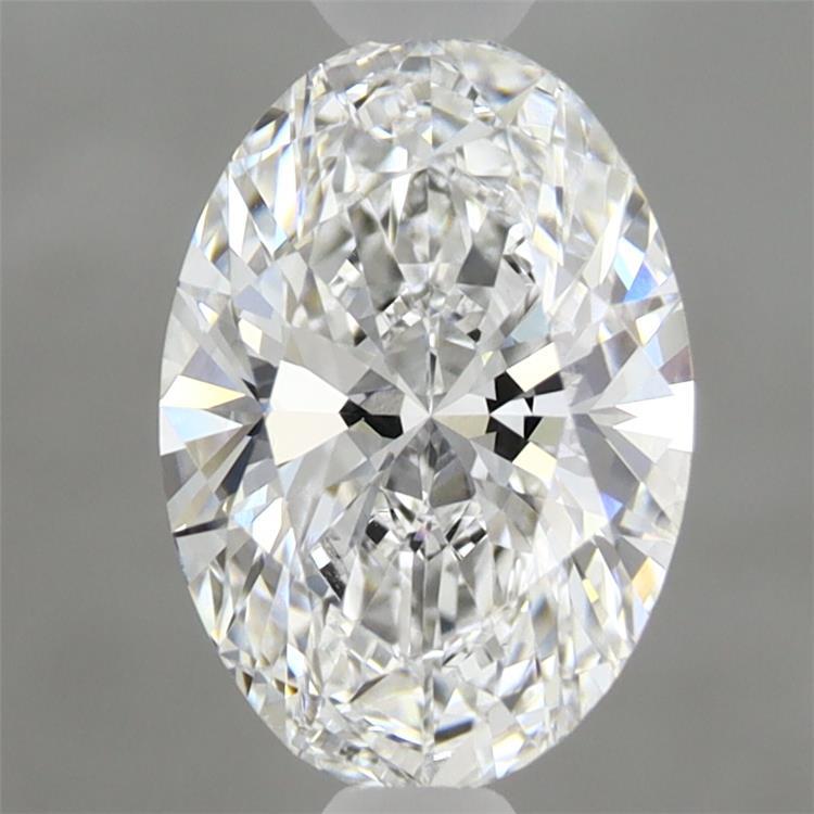 1.55 Carat Oval Shaped, Ideal Cut, D Color, VVS2 Clarity, IGI Certified Lab Grown Diamond