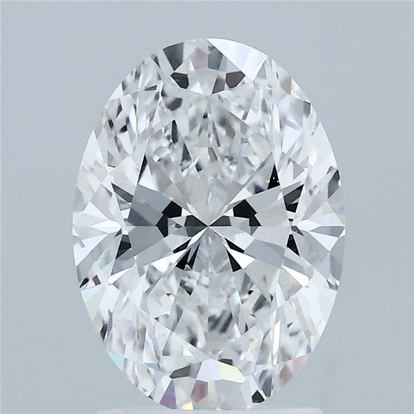 2.05 Carat Oval Shaped, Ideal Cut, E Color, VVS2 Clarity, IGI Certified Lab Grown Diamond
