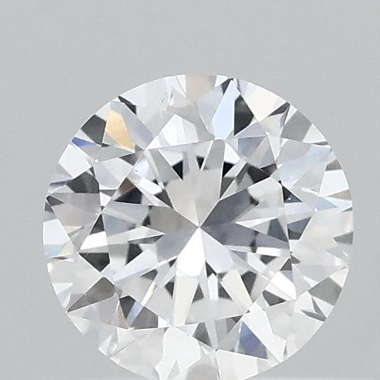 0.43 Carat Round Shaped, Very Good Cut, D Color, VS1 Clarity, IGI Certified Lab Grown Diamond