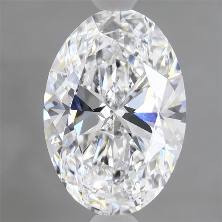 1.97 Carat Oval Shaped, Ideal Cut, D Color, VS1 Clarity, IGI Certified Lab Grown Diamond