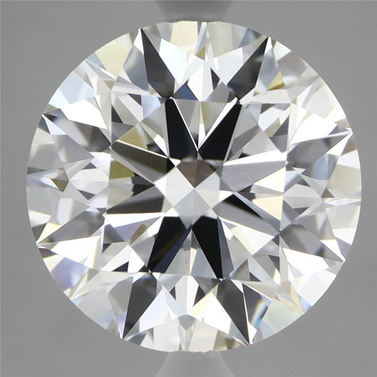5.21 Carat Round Shaped, Ideal Cut, F Color, VVS2 Clarity, IGI Certified Lab Grown Diamond