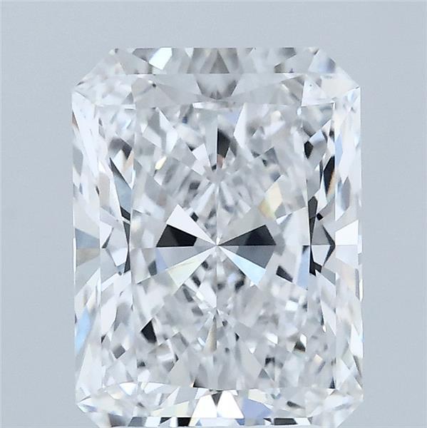 2.59 Carat Radiant Shaped, Ideal Cut, D Color, VVS2 Clarity, IGI Certified Lab Grown Diamond