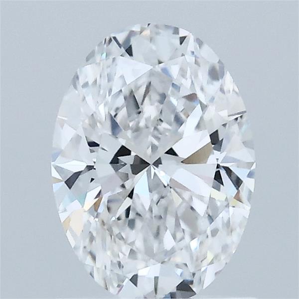 1.06 Carat Oval Shaped, Ideal Cut, D Color, VVS2 Clarity, IGI Certified Lab Grown Diamond
