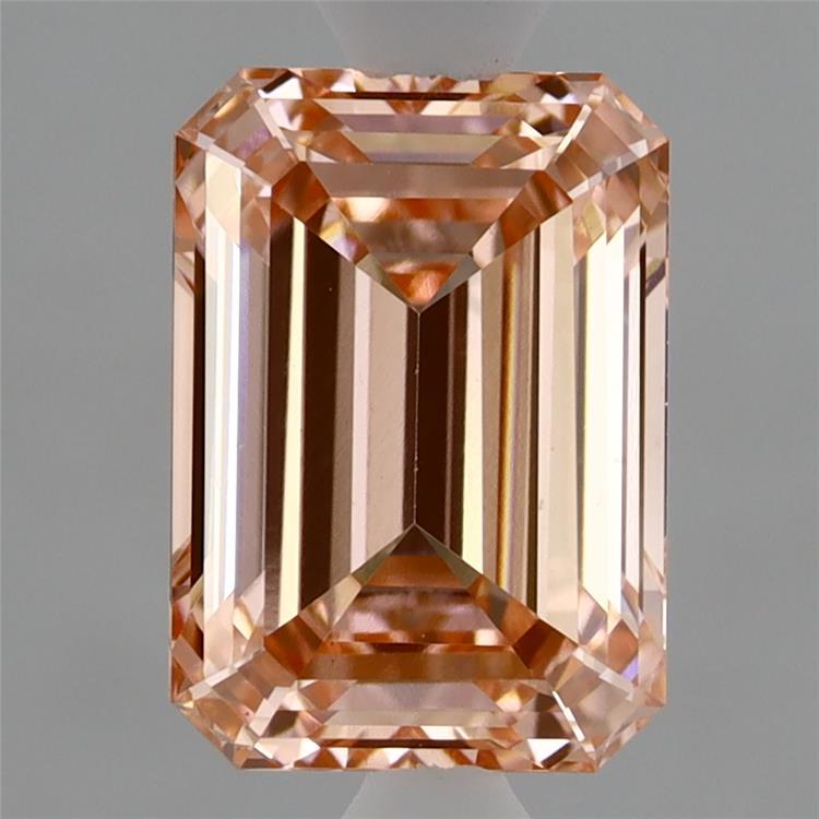 2.11 Carat Emerald Shaped, Ideal Cut, VS1 Clarity, IGI Certified Lab Grown Diamond