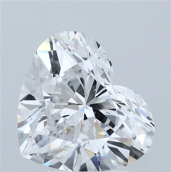 3.55 Carat Heart Shaped, Excellent Cut, D Color, VS1 Clarity, IGI Certified Lab Grown Diamond