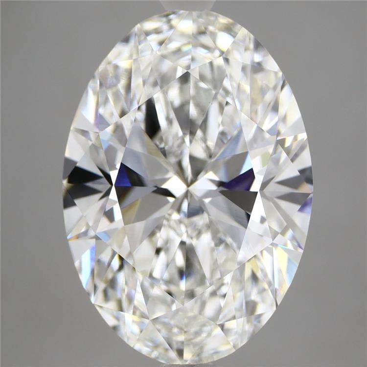 6.08 Carat Oval Shaped, Ideal Cut, E Color, VVS2 Clarity, IGI Certified Lab Grown Diamond