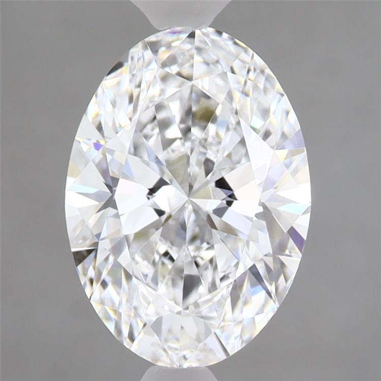 2.06 Carat Oval Shaped, Ideal Cut, D Color, VVS2 Clarity, IGI Certified Lab Grown Diamond