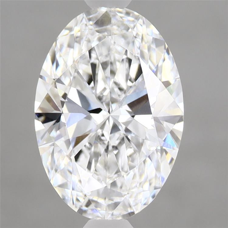 2.10 Carat Oval Shaped, Ideal Cut, D Color, VVS2 Clarity, IGI Certified Lab Grown Diamond