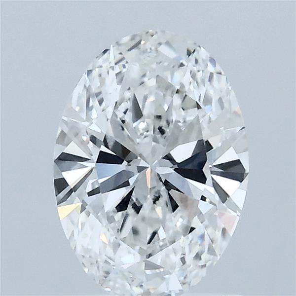 1.10 Carat Oval Shaped, Ideal Cut, E Color, VVS2 Clarity, IGI Certified Lab Grown Diamond
