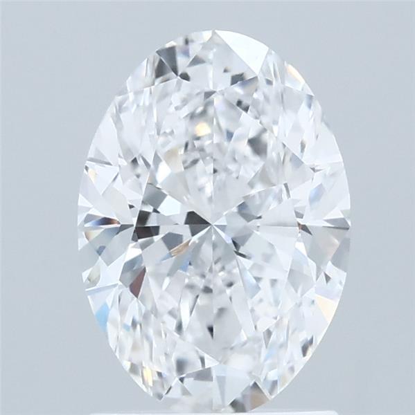 1.55 Carat Oval Shaped, Excellent Cut, D Color, VVS1 Clarity, IGI Certified Lab Grown Diamond