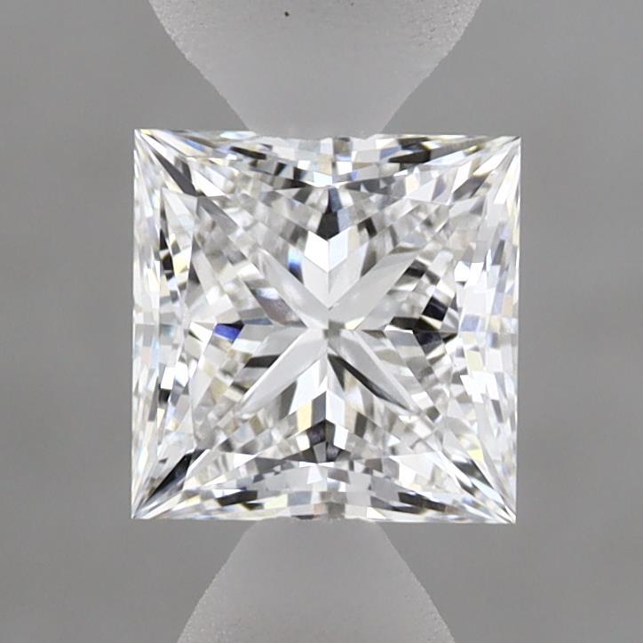 1.03 Carat Princess Shaped, Ideal Cut, D Color, VVS2 Clarity, IGI Certified Lab Grown Diamond