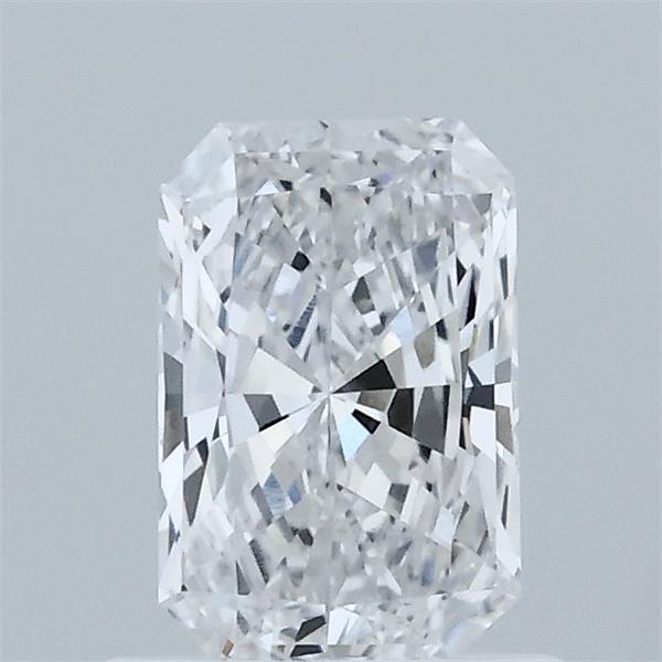 0.81 Carat Radiant Shaped, Ideal Cut, D Color, VVS2 Clarity, IGI Certified Lab Grown Diamond