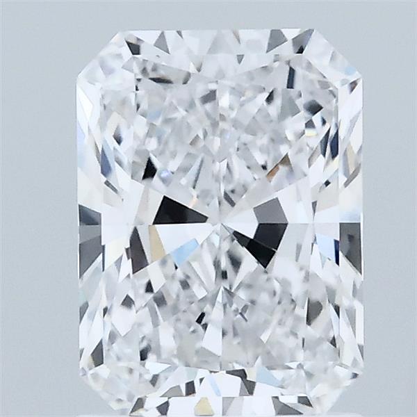 1.50 Carat Radiant Shaped, Ideal Cut, D Color, VS1 Clarity, IGI Certified Lab Grown Diamond
