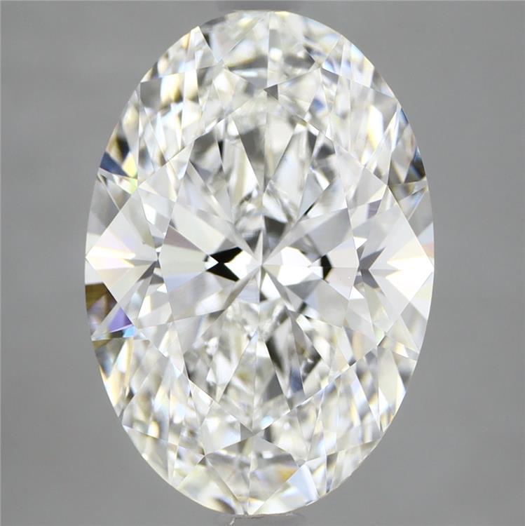 4.55 Carat Oval Shaped, Ideal Cut, F Color, VVS2 Clarity, IGI Certified Lab Grown Diamond