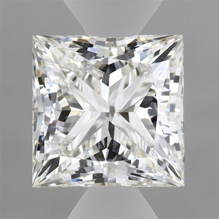1.52 Carat Princess Shaped, Ideal Cut, F Color, VS1 Clarity, IGI Certified Lab Grown Diamond