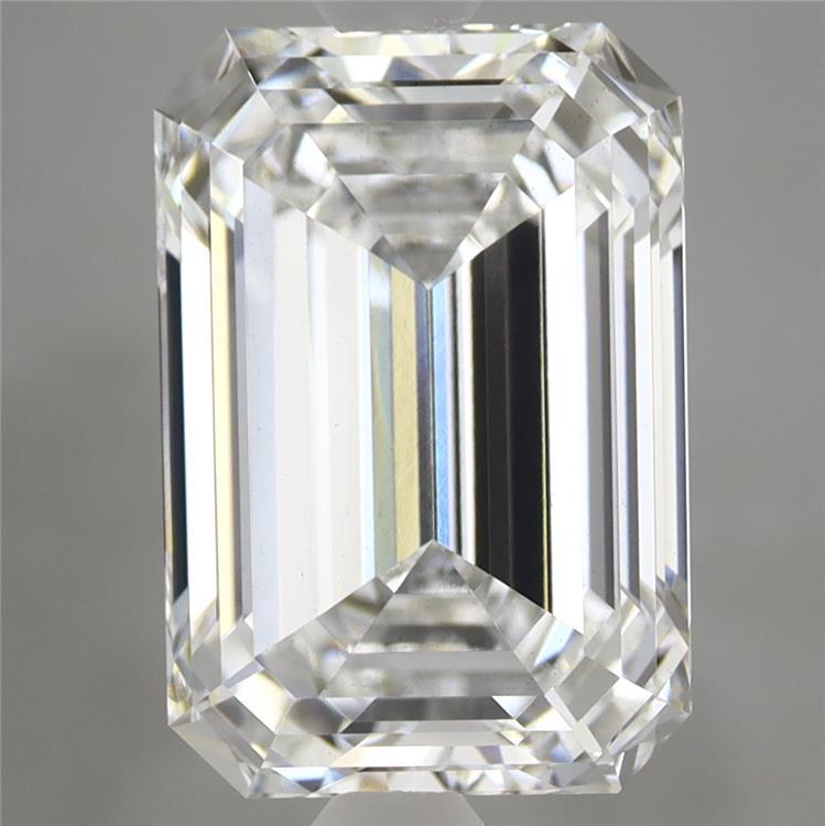 4.50 Carat Emerald Shaped, Ideal Cut, E Color, VS1 Clarity, IGI Certified Lab Grown Diamond