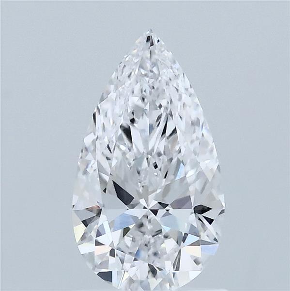 1.09 Carat Pear Shaped, Ideal Cut, D Color, VVS1 Clarity, IGI Certified Lab Grown Diamond