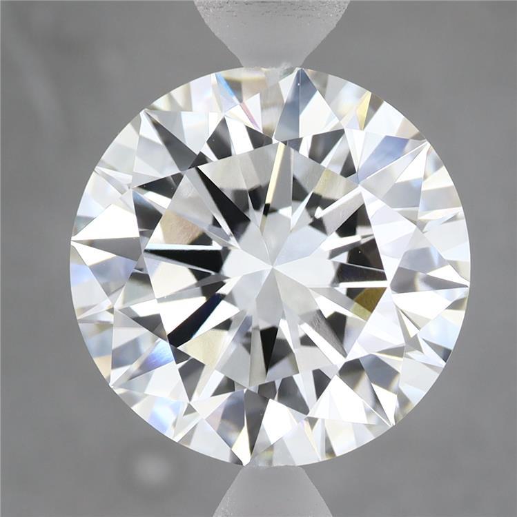 7.01 Carat Round Shaped, Excellent Cut, F Color, VVS2 Clarity, IGI Certified Lab Grown Diamond
