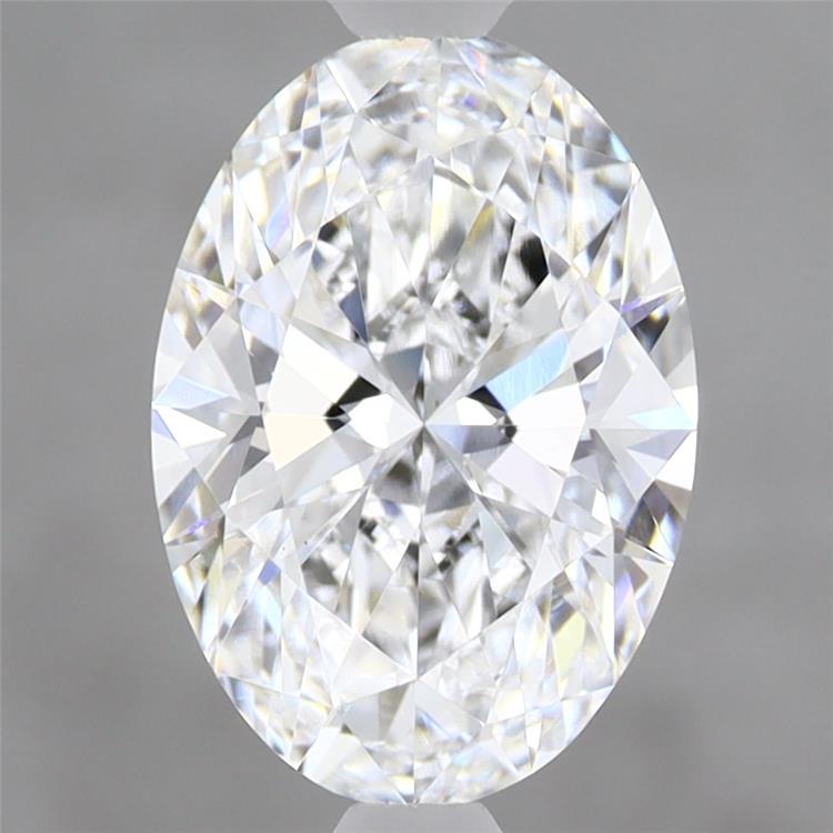 2.05 Carat Oval Shaped, Ideal Cut, D Color, VVS2 Clarity, IGI Certified Lab Grown Diamond