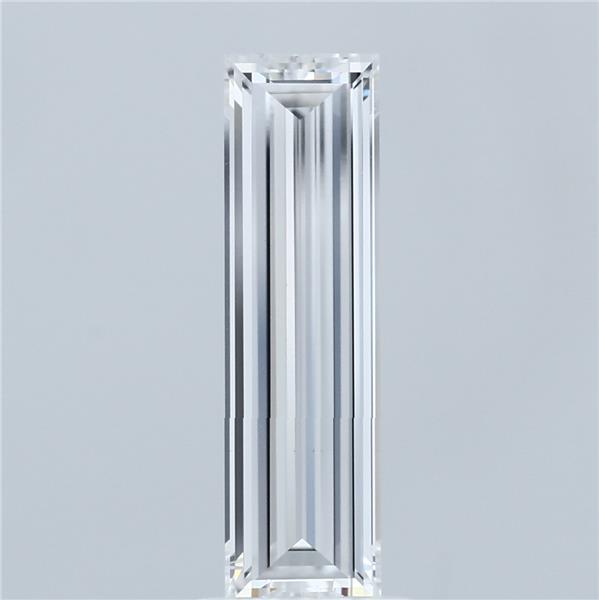 1.56 Carat Baguette Shaped, Very Good Cut, E Color, VS1 Clarity, IGI Certified Lab Grown Diamond