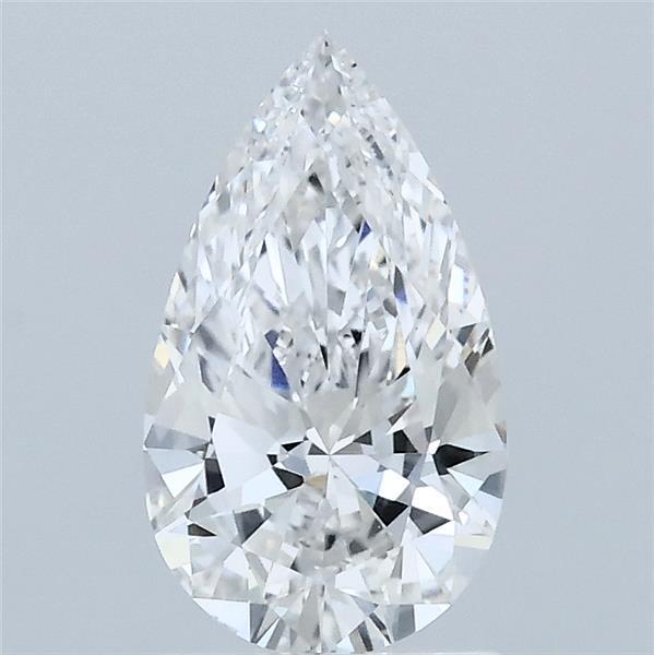 1.10 Carat Pear Shaped, Ideal Cut, E Color, VS1 Clarity, IGI Certified Lab Grown Diamond