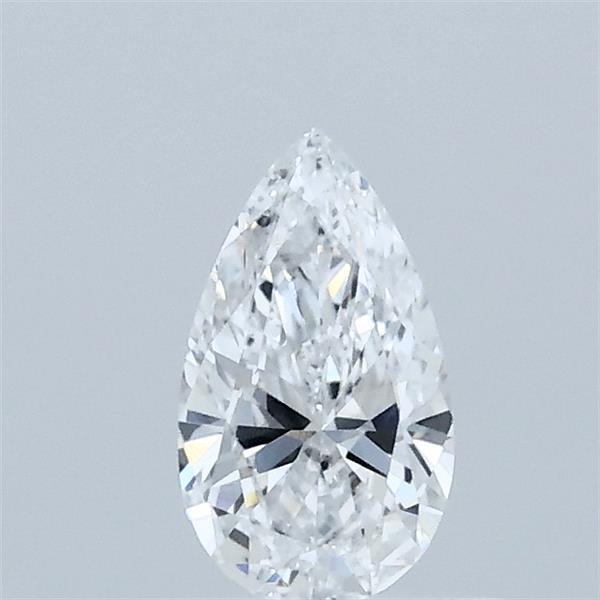 0.37 Carat Pear Shaped, Ideal Cut, D Color, VVS2 Clarity, IGI Certified Lab Grown Diamond