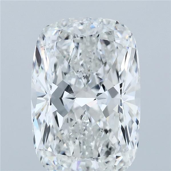 5.10 Carat Cushion Shaped, Ideal Cut, F Color, VVS2 Clarity, IGI Certified Lab Grown Diamond