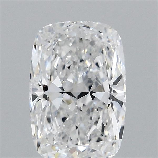 1.10 Carat Cushion Shaped, Ideal Cut, D Color, VVS2 Clarity, IGI Certified Lab Grown Diamond