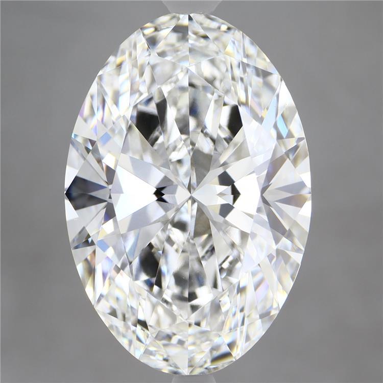 7.31 Carat Oval Shaped, Ideal Cut, E Color, VVS2 Clarity, IGI Certified Lab Grown Diamond