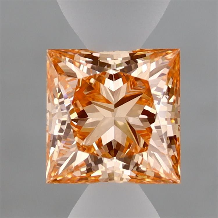 1.06 Carat Princess Shaped, Ideal Cut, VS1 Clarity, IGI Certified Lab Grown Diamond