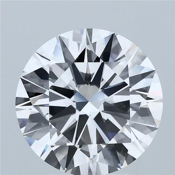 4.00 Carat Round Shaped, Excellent Cut, E Color, VS1 Clarity, IGI Certified Lab Grown Diamond
