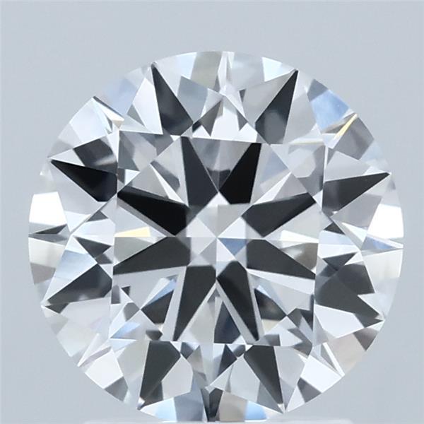 2.01 Carat Round Shaped, Ideal Cut, D Color, VVS1 Clarity, IGI Certified Lab Grown Diamond