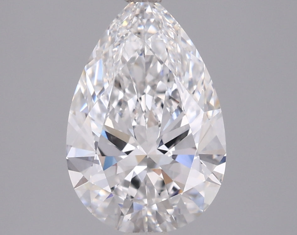 1.89 Carat Pear Shaped, Ideal Cut, D Color, VVS1 Clarity, IGI Certified Lab Grown Diamond