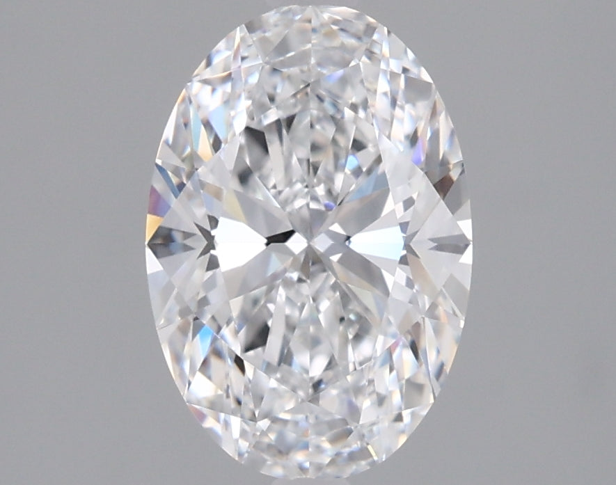 1.51 Carat Oval Shaped, Ideal Cut, D Color, VVS1 Clarity, IGI Certified Lab Grown Diamond