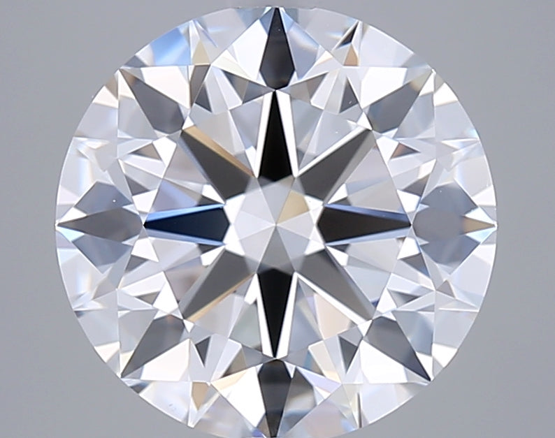 4.01 Carat Round Shaped, Excellent Cut, D Color, VS1 Clarity, IGI Certified Lab Grown Diamond