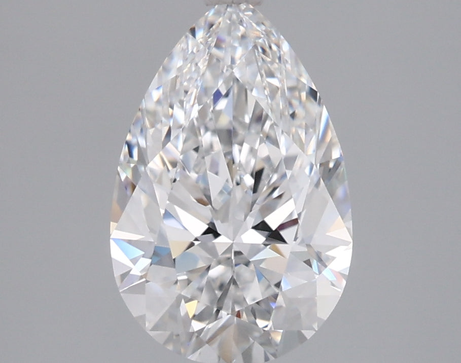 2.11 Carat Pear Shaped, Excellent Cut, D Color, VVS1 Clarity, IGI Certified Lab Grown Diamond