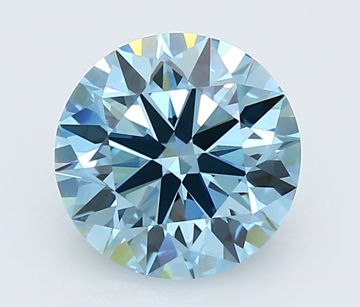 3.01 Carat Round Shaped, Ideal Cut, VVS2 Clarity, IGI Certified Lab Grown Diamond